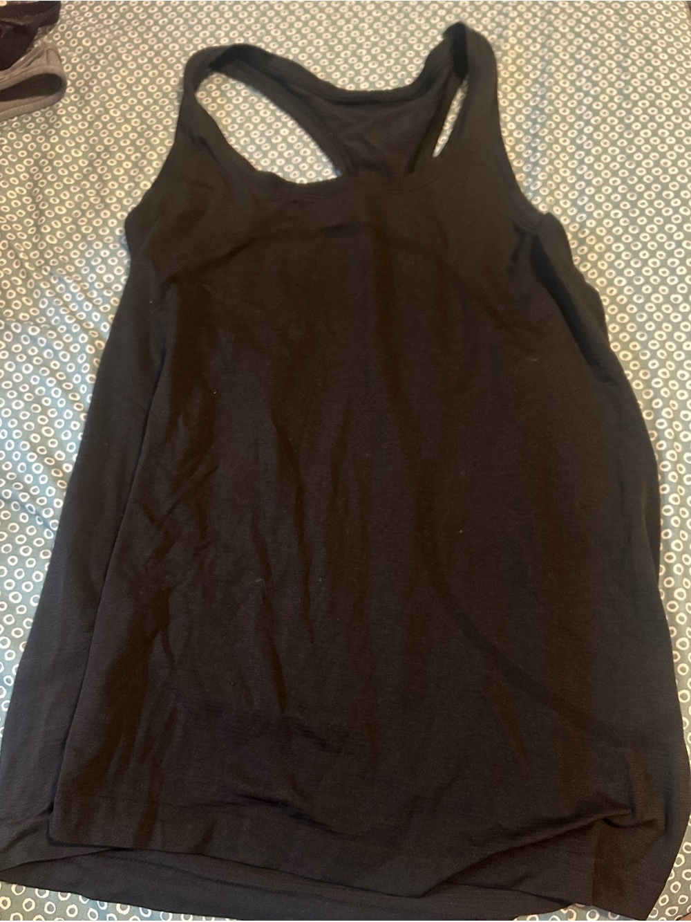 lululemon athletica Black Racerback Tank